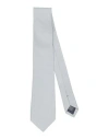 Dunhill Man Ties & Bow Ties Light Grey Size - Mulberry Silk