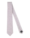 Dunhill Man Ties & Bow Ties Lilac Size - Silk In Purple