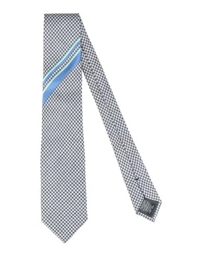 Dunhill Man Ties & Bow Ties Midnight Blue Size - Linen, Silk