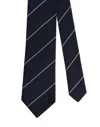 Dunhill Man Ties & Bow Ties Midnight Blue Size - Mulberry Silk, Cotton In Blue