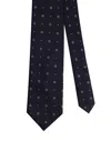 Dunhill Man Ties & Bow Ties Midnight Blue Size - Mulberry Silk
