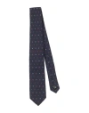 Dunhill Man Ties & Bow Ties Midnight Blue Size - Mulberry Silk