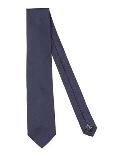 Dunhill Man Ties & Bow Ties Midnight Blue Size - Silk