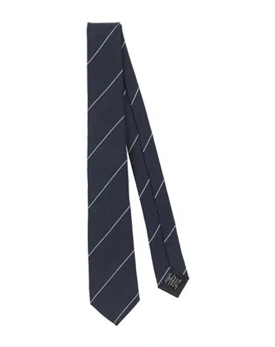 Dunhill Man Ties & Bow Ties Midnight Blue Size - Wool, Mulberry Silk