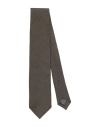Dunhill Man Ties & Bow Ties Military Green Size - Mulberry Silk