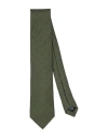 Dunhill Man Ties & Bow Ties Military Green Size - Silk