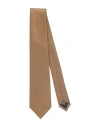DUNHILL DUNHILL MAN TIES & BOW TIES MUSTARD SIZE - MULBERRY SILK