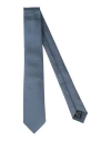 Dunhill Man Ties & Bow Ties Navy Size - Mulberry Silk, Linen In Navy Blue