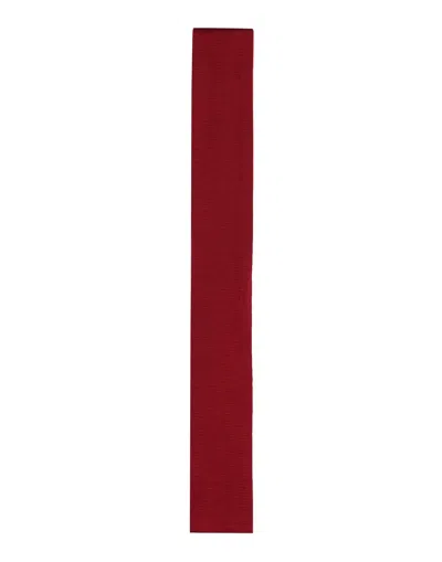 Dunhill Man Ties & Bow Ties Red Size - Mulberry Silk