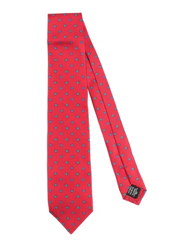 Dunhill Man Ties & Bow Ties Red Size - Silk