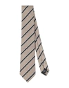 Dunhill Man Ties & Bow Ties Sand Size - Silk In Beige