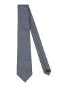 Dunhill Man Ties & Bow Ties Slate Blue Size - Mulberry Silk