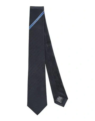 Dunhill Man Ties & Bow Ties Charcoal Size - Mulberry Silk In Grey