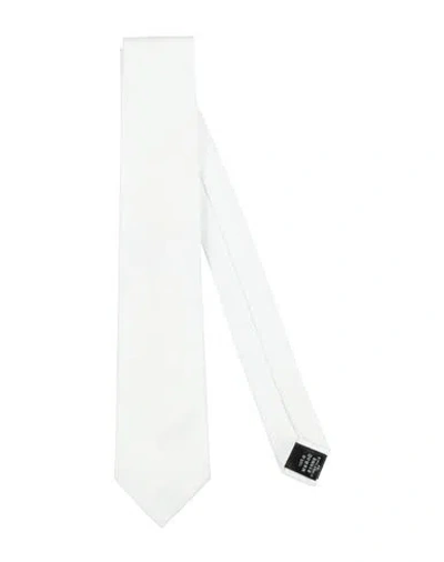 Dunhill Man Ties & Bow Ties White Size - Cotton