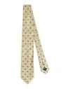 Dunhill Man Ties & Bow Ties Yellow Size - Mulberry Silk In Yellow