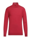 Dunhill Man Turtleneck Red Size Xl Wool