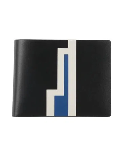Dunhill Man Wallet Black Size - Leather