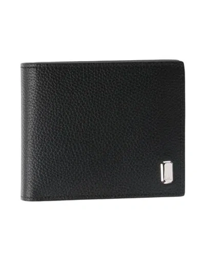 Dunhill Man Wallet Black Size - Soft Leather