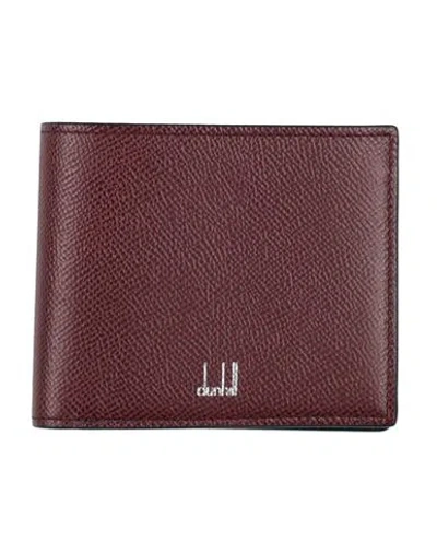 Dunhill Duke Fine Leather 4cc&coin Purse Billfold In Brown