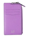 Dunhill Man Wallet Purple Size - Soft Leather In Purple