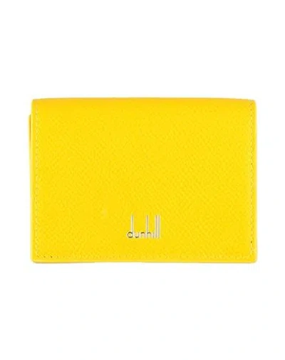 Dunhill Man Wallet Yellow Size - Soft Leather