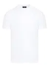 Dunhill Short-sleeved Solid T-shirt In White
