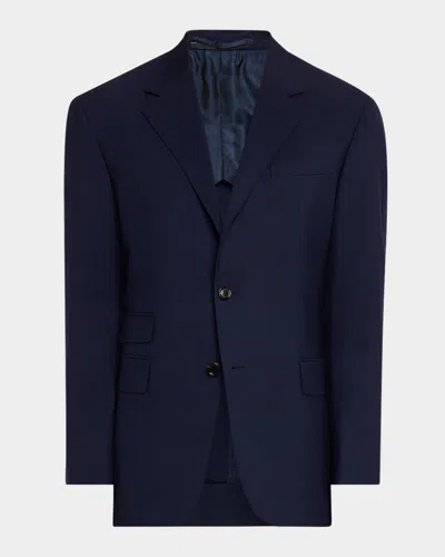 Dunhill Men's Cavendish Wool Single-breasted Sport Coat In Multi