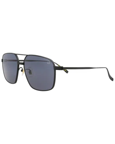 Dunhill Men's Du0004s 60mm Sunglasses In Black