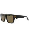 Dunhill Geometric-frame Sunglasses In Black
