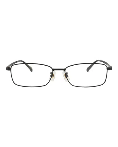 Pre-owned Dunhill Men's  Squareframe Titanium Optical Frames In Black Black Transparent (du0015oj/30009708/002)