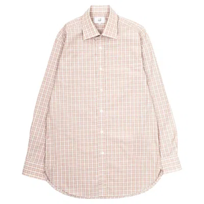 Pre-owned Dunhill Men's Shirt L In Beige
