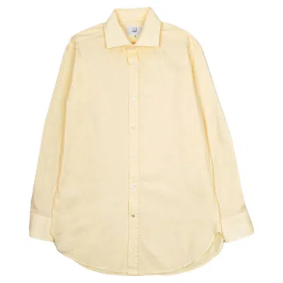 Pre-owned Dunhill Men's Shirt L In White