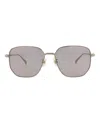 Dunhill Square-frame Titanium Sunglasses In Multi