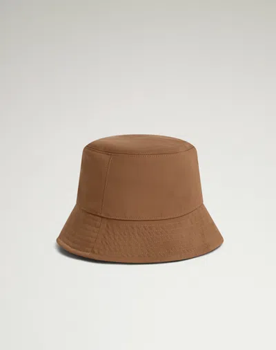 Dunhill Merino Wool Bucket Hat In Beige