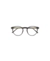 Dunhill Metallic-finish Round-frame Glasses In Gray