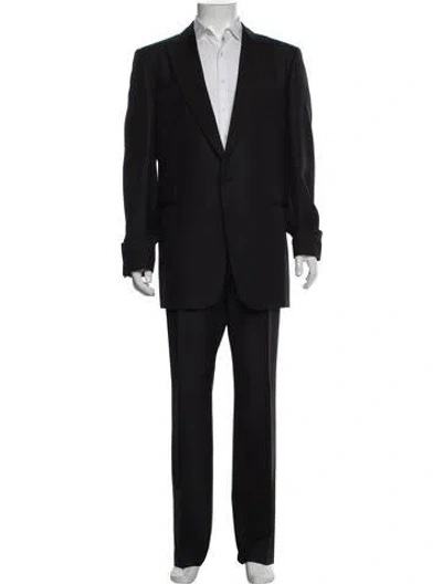 Pre-owned Dunhill Mohair Two-piece Blazer In Black