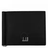 Dunhill Money Clip 6cc Billfold Cadogan Wallet In Black