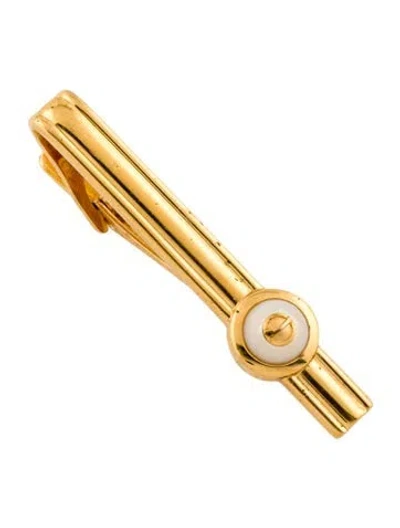 Pre-owned Dunhill Mother Of Pearl Tie Clip In Multicolor