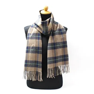 Pre-owned Dunhill Navy Wool Stole () In Multi