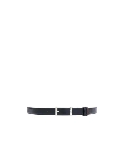 Dunhill Needle Buckle Belt In Black