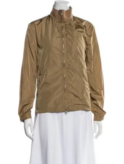 Pre-owned Dunhill Nylon Utility Jacket In Neutral