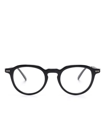 Dunhill Pantos-frame Glasses In Black