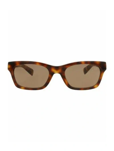Pre-owned Dunhill Patterned Sunglasses W/ Tags In Brown