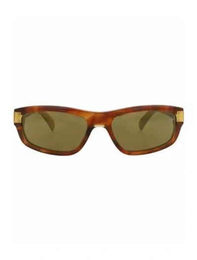 Pre-owned Dunhill Patterned Sunglasses W/ Tags In Brown