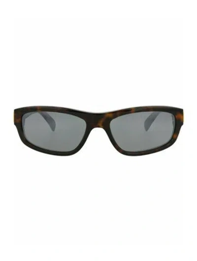 Pre-owned Dunhill Patterned Sunglasses W/ Tags In Brown
