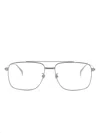 Dunhill Navigator-frame Glasses In 银色