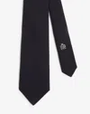 DUNHILL PINHEAD SILK WOVEN TIE