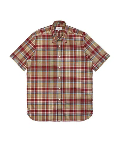 Dunhill Plaid Shirt In Multicolor