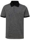 Dunhill Polo In Cotton And Silk Black