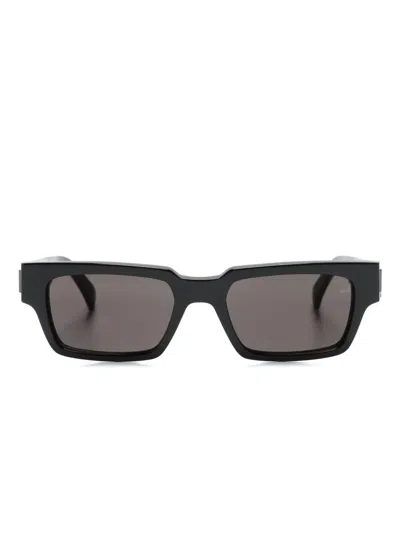 Dunhill Rectangle-frame Sunglasses In Blue